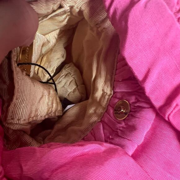 Loeffler Randall Sierra Pink Bow Mini Handbag Purse - Picture 11 of 11